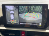 【パノラミックビューモニター】専用のカメラにより、上から見下ろしたような視点で360度クルマの周囲を確認することができます☆死角部分も確認しやすく、狭い場所での切り返しや駐車もスムーズに行えます。