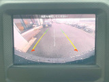 ●ガイドライン付きバックカメラ:不安な駐車もこれで安心!ガイドライン付きなので狭い箇所での駐車もラクラクです!