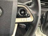 クルーズコントロールを装備しています。高速道路などで一定の速度で走ってくれるので運転が楽ですよ!速度を設定できますので、スピードの出しすぎにも注意できます。