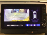 バックをするとき自動でリアの様子が映る『リアカメラ』付き! 画面で確認しながらバックが出来るので駐車の時も安心です。