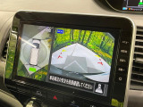 【アラウンドビューモニター】専用のカメラにより、上から見下ろしたような視点で360度クルマの周囲を確認することができます☆死角部分も確認しやすく、狭い場所での切り返しや駐車もスムーズに行えます。
