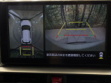【パノラミックビューモニター】専用のカメラにより、上から見下ろしたような視点で360度クルマの周囲を確認することができます☆死角部分も確認しやすく、狭い場所での切り返しや駐車もスムーズに行えます。