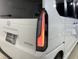 視認性がいいテールランプ。後続車にも存在をアピール。
