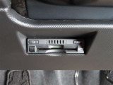 ETC車載器付きです。高速道路の料金所もスムーズに通過できます。