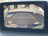 【 バックカメラ 】駐車が苦手な方でも映像で後方の安全確認もしっかり♪見えない死角の部分や距離感などモニター確認することが可能です!//