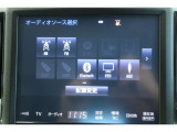 【ナビゲーションシステム】メモリーナビ、フルセグTV、DVD再生、Bluetooth、音楽メモリーと機能満載♪