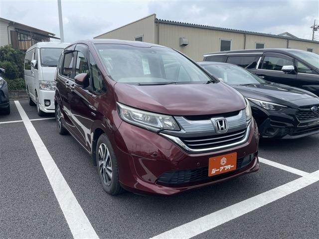 フリード+1.5 ハイブリッド EX禁煙車 ハーフレザーシート 純正ナビ ワ