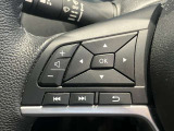 ステアリングスイッチ搭載!ハンドルひとつで手を離さなくても運転中視線をそらさなくても操作が出来て便利です♪