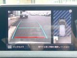 ●ガイドライン付きバックカメラ:不安な駐車もこれで安心!ガイドライン付きなので狭い箇所での駐車もラクラクです!