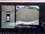 上からの視点で狭い駐車場への駐車などに役立つアラウンドビューモニターです♪