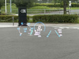 ヘッドアップディスプレイを装備。視線移動を抑え、運転中の情報確認をサポートします。
