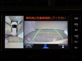 パノラミックビューモニター&バックモニターで駐車が楽々です