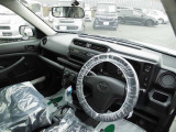 見晴らしのよい運転席。