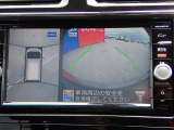 上からの視点で狭い駐車場への駐車などに役立つアラウンドビューモニターです♪