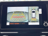 狭い駐車場や立体駐車場などもリアルに映るバックガイドモニター付でラクラク駐車♪(パノラミックビューモニター付)
