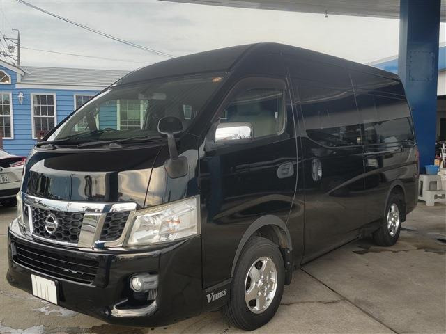 NV350キャラバン 2.5 DX スーパーロング ワイド ハイルーフ ディーゼル 4WD クロムギ...