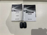 メンテナンスノート付きです。過去の整備記録を確認したり、お車の状況にあった整備をすることに役立ちます。