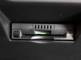 ETC車載器付きです。高速道路の料金所もスムーズに通過できます。