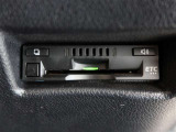 ETC車載器付きです。高速道路の料金所もスムーズに通過できます。