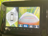 【全方位モニター用カメラ】専用のカメラにより、上から見下ろしたような視点で360度クルマの周囲を確認することができます☆死角部分も確認しやすく、狭い場所での切り返しや駐車もスムーズに行えます。