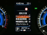 安全装備もばっちり。警告灯や警告音でドライバーにしっかりお知らせ・サポートします。
