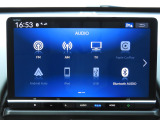 ★オーディオ画面★「Apple CarPlay」や「Bluetooth  AUDIO」の機能でスマホと接続、簡単に音楽を楽しむことができます!