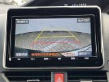 狭い駐車場や立体駐車場などもリアルに映るバックガイドモニター付でラクラク駐車♪