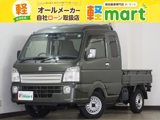 キャリイ スーパーキャリイ X 4WD 鳥居付 荷台照明付 Dオーディオ BT DVD CD
