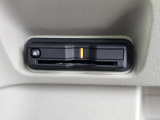 高速道路の利用をスムーズにするETC車載器付きです。