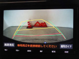 バックガイドモニターを装備しています、車庫入れもラクラクです。
