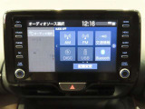 8インチディスプレイオーディオ。CD・DVDデッキつきです。その他、ラジオ・Bluetooth等の使用も可能です。