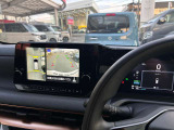 上空から見下ろしたような表示で車両感覚のつかみやすい『アラウンドビューモニター』に移動物検知警報(MOD)があり更に安心です。
