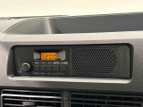 天候・交通情報収集の必需品。AM・FMラジオ付き。