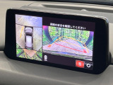 【360&deg;ビューモニター】専用のカメラにより、上から見下ろしたような視点で360度クルマの周囲を確認することができます☆死角部分も確認しやすく、狭い場所での切り返しや駐車もスムーズに行えます。