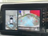 アラウンドビューモニター装備。前後左右4つのカメラから解析した、まるで上から車を見たような画像が映し出され、車の死角や駐車場の線も確認ができるようになります。日産の先進装備の1つです。