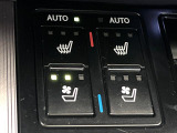 【シートヒーター&ベンチレーション】夏場は涼しい風でお尻や背中の熱やムレを防ぎ、冬はエアコンよりも早く温まってポカポカに!季節を問わず快適に過ごせます。