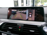 高画質の全周囲カメラが付いております。コーナーセンサーと併せてご利用いただくと駐車も楽々