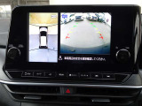 アラウンドビュー☆空から見下ろすような視点で、スムーズな駐車と安全確認をサポート!運転の心強い味方になってくれます♪