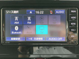 純正ナビ、ワンセグTV、CD、Bluetoothオーディオ