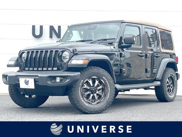ラングラー アンリミテッド ブラック アンド タン 4WD 