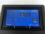 社外メモリナビを装着しています。Bluetooth(ブルートゥース)接続/CD・DVD再生/フルセグ視聴等が使用できます。