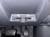 ETC車載器付きです。高速道路の料金所もスムーズに通過できます。
