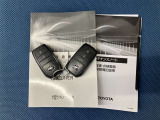 車両取扱説明書/メンテナンスノート/(保証書)/ (スマートキー・キーレス)/ スペアキー揃っております♪