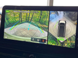 【アラウンドビューモニター】専用のカメラにより、上から見下ろしたような視点で360度クルマの周囲を確認することができます☆死角部分も確認しやすく、狭い場所での切り返しや駐車もスムーズに行えます。