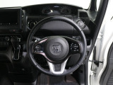 運転しやすいハンドルです。