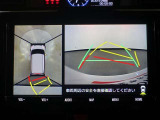 パノラミックビューモニター付きで、車両の周囲を確認することができるので安心できますね♪