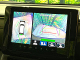 【全方位モニター用カメラ】専用のカメラにより、上から見下ろしたような視点で360度クルマの周囲を確認することができます☆死角部分も確認しやすく、狭い場所での切り返しや駐車もスムーズに行えます。