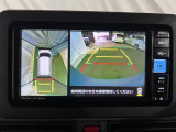 見えづらい車体後方部を映像で映し出してしっかりサポート!難しいバック駐車も安心です♪