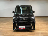 10インチナビ付きタントカスタムRSの届出済未使用車が入庫しました!バックカメラ、ETC、クルーズコントロール、前席シートヒーター、両側パワースライドドア、LEDヘッド・フォグなど装備の1台です!!