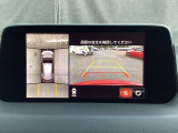 狭い場所での駐車やすれ違いなどでより的確な運転操作に役立つ360&deg;ビューモニターが装備されています。
